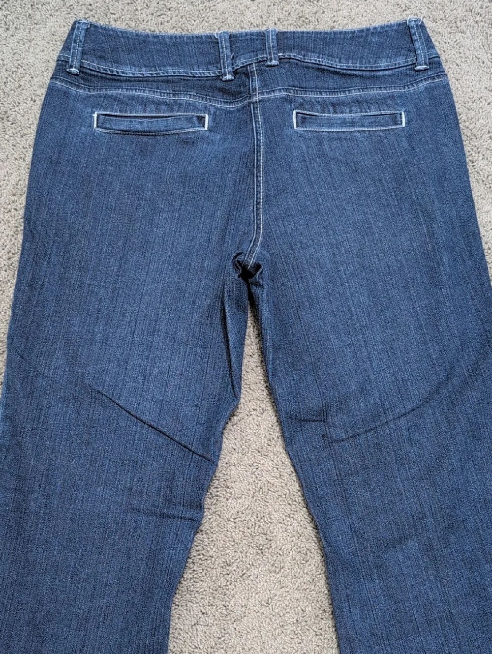 New York & Company Flare Leg Jeans Dark Wash Womens size 12